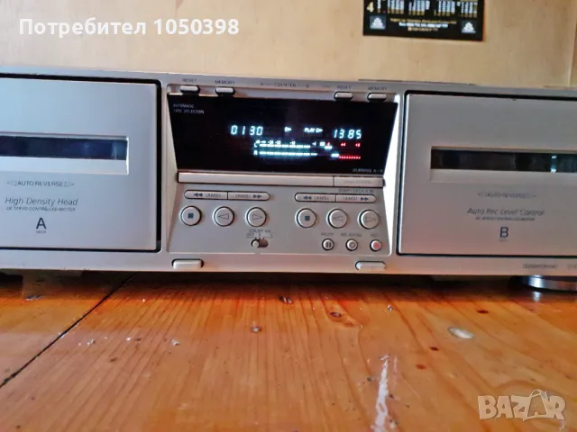 Дек двукасетъчен SONY TC-WE475- Автореверс, снимка 5 - Декове - 47505966