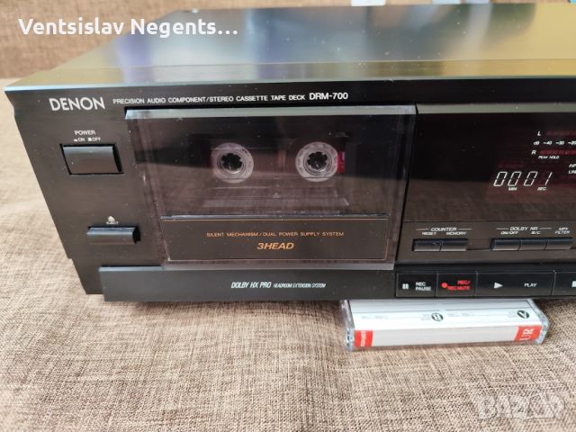 Касетен дек Denon DRM-700, снимка 2 - Декове - 46201725