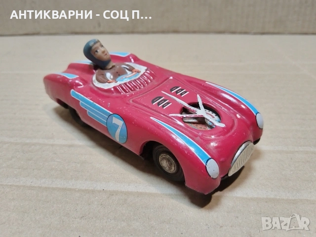 Стара Метална Детска Количка, Колекционерска Количка. / НОМЕР 1629., снимка 2 - Антикварни и старинни предмети - 53670867