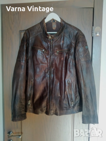 Мъжко кожено яке Gipsy, размер 2XL., снимка 8 - Якета - 53040906