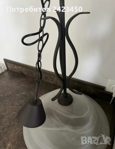 Два броя полилей - античен стил., снимка 3 - Лампи за таван - 52055567