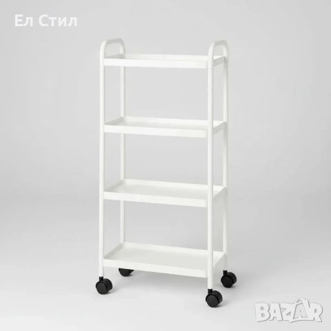 Компактна дизайнерска количка-етажерка за организиране на баня и кухня, снимка 6 - Други стоки за дома - 53567293