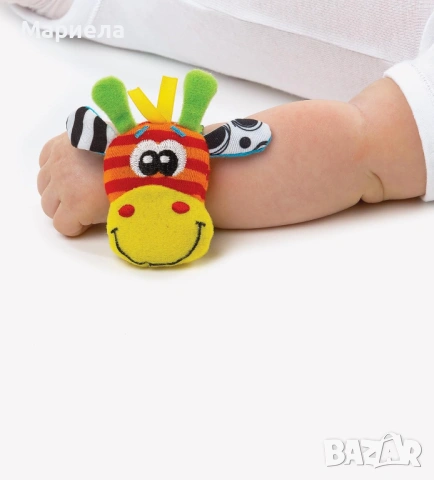 Playgro Jungle Friends / Комплект 7 дрънкалки 0+, снимка 6 - Други - 53492676
