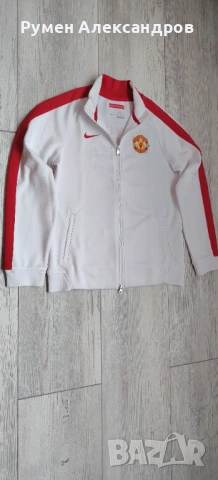 Детско спортно горнище NIKE MANCESTER UNITED за момче 13-15 год, снимка 2 - Детски анцузи и суичери - 53968600