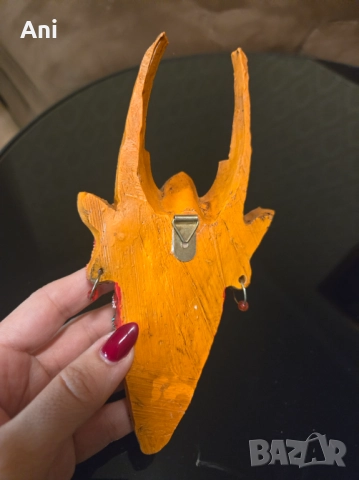 Стенен аксесоар за декор /дървена маска/ , снимка 5 - Други - 52567643