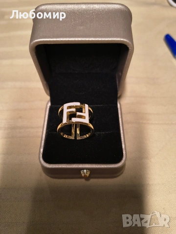 FF бял пръстен , снимка 5 - Пръстени - 53838186