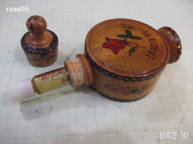 Мускал пирографирана бъклица от соца - 1, снимка 4 - Други стоки за дома - 52111375