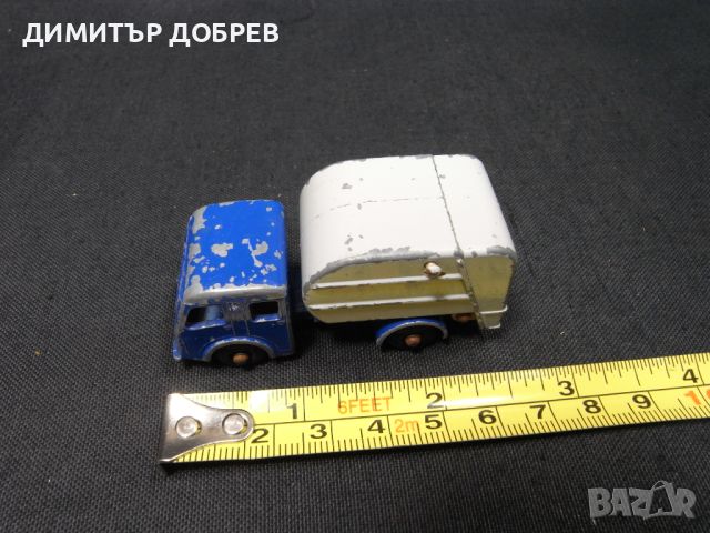 СТАРА РЕТРО МЕТАЛНА КОЛИЧКА LESNEY MATCHBOX ENGLAND TIPPAX REFUSE COLLECTOR, снимка 7 - Колекции - 46291246