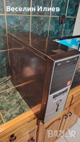 Настолен компютър + Монитор, снимка 4 - Работни компютри - 52362733