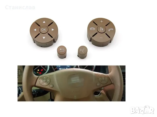 Mercedes GLK X204 Pre-Face Капачета за волан , снимка 3 - Части - 50219343