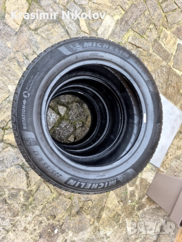 Всесезонни гуми Michelin alpin 6, 225/55/17, снимка 2 - Гуми и джанти - 52865860