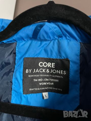 Core by Jack & Jones Шушляково яке с качулка, L, снимка 5 - Якета - 45983085