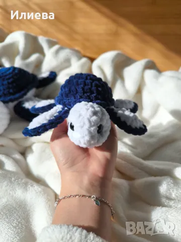 Плетена костенурка - Свети Валентин , снимка 4 - Плюшени играчки - 49077992