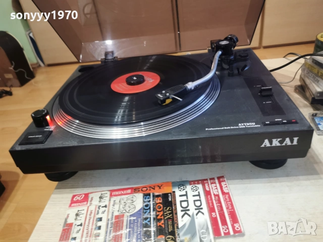 AKAI ATT05U USB-ВНОС GERMANY 0703261953, снимка 3 - Грамофони - 53749146