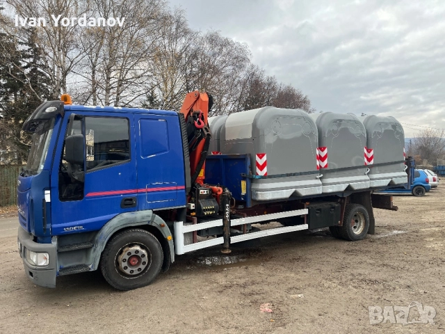 Iveco Eurocargo Самосвал с кран, снимка 13 - Камиони - 43629582