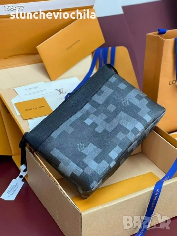 Чанта Louis Vuitton Takeoff Pouch, снимка 5 - Чанти - 53826468