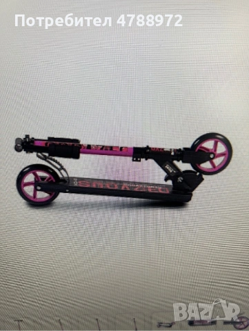 Тротинетка Randevous черно/розово, снимка 10 - Скутери и тротинетки - 54105331