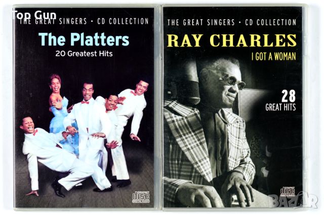 СД The Platters & Ray Charles CD Compact Disk, снимка 1 - CD дискове - 45765597