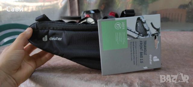 Продавам нова чантичка за велосипед Deuter Triangle Bag 1.5 - с етикети., снимка 3 - Аксесоари за велосипеди - 46412020
