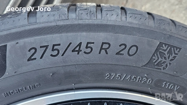 275/45 R20 Michelin Pilot Alpin 5, снимка 2 - Гуми и джанти - 54256718