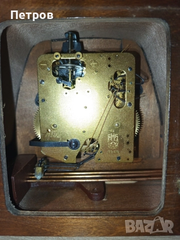 Каминен Часовник "Hermle", снимка 8 - Антикварни и старинни предмети - 52511503