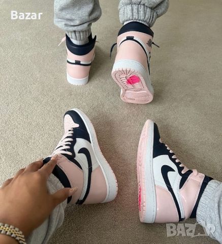 размер 36 Номер Дамски Обувки Nike Air Jordan Pink , снимка 4 - Кецове - 45406079