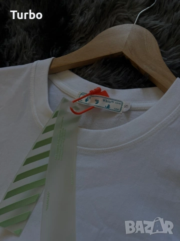 Off-white тениска, снимка 4 - Тениски - 53850283