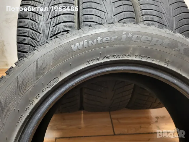  275/55/20 Hankook 2022 г. / зимни гуми джип, снимка 8 - Гуми и джанти - 48078258