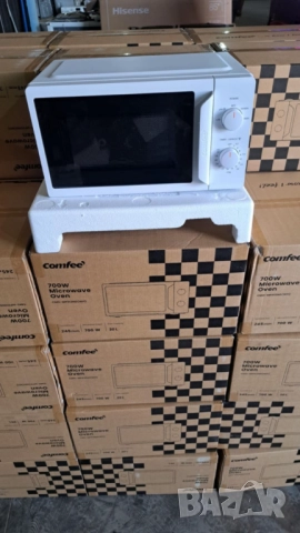 Микровълнова фурна Comfee с 5 нива на мощност, 20 L, 700 W, Бяла, Механично управление, снимка 6 - Микровълнови - 51505163