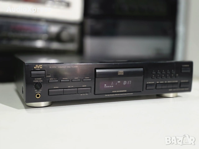 🎵 JVC XL-V174 – Hi-Fi CD Player 🎵, снимка 3 - Ресийвъри, усилватели, смесителни пултове - 54275553