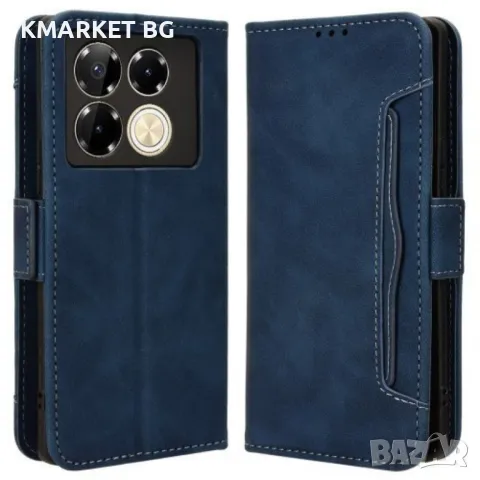 Infinix Note 40 Pro 4G X6850 Magnetic Wallet Кожен Калъф и Протектор, снимка 1 - Калъфи, кейсове - 49585249