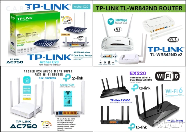 Wi-Fi Рутери TP-Link 