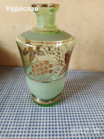 стара чехословашка гарафа Bohemia , снимка 7 - Антикварни и старинни предмети - 54012550