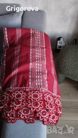 Памучна кувертюра за легло , снимка 3 - Покривки за легло - 53621097