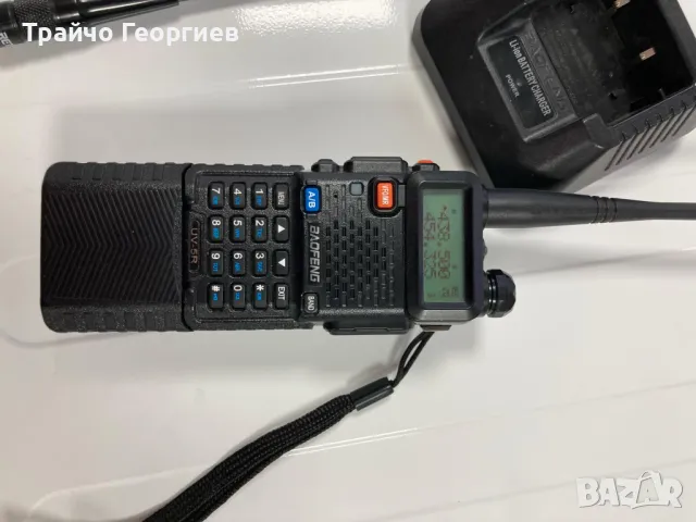 Радиостанция Baofeng UV-5R, снимка 3 - Екипировка - 48981315