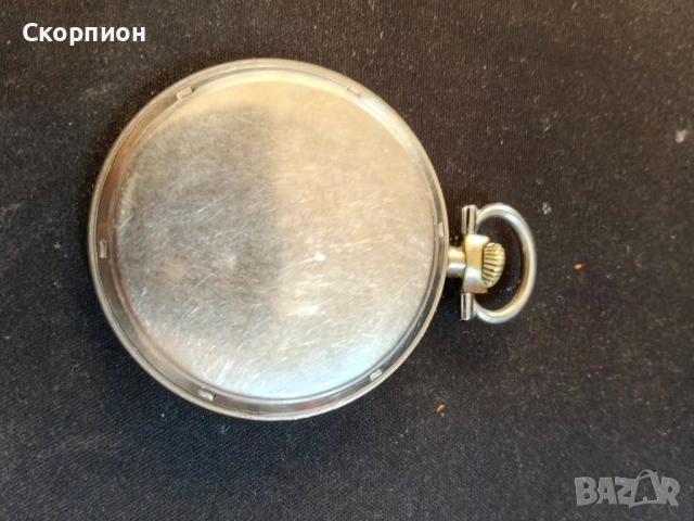 Швейцарски джобен часовник - PIROFA ANTICHOC - ANCRE - 16 RUBIS - ПРОМОЦИЯ, снимка 9 - Джобни - 50040697