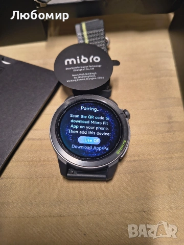 Mibro GS Active2 – AMOLED 1.32-инчов GPS часовник за бягане, лек, с тренировъчни функции, GPS , снимка 4 - Смарт часовници - 53882709