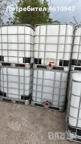 Бидони/Цистерни 1000 л-т. IBC HDPE 2, снимка 2 - Други стоки за дома - 51915556