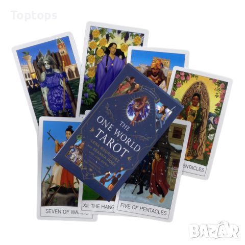 Таро:The One World Tarot & Intuitive Night Goddess&Tarot of the Divine, снимка 8 - Карти за игра - 45281700
