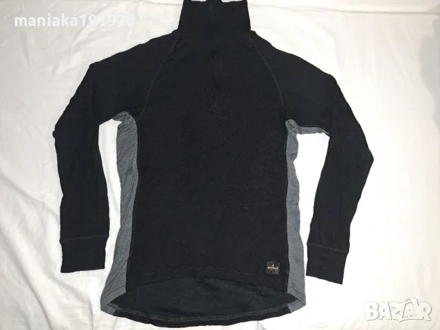 Devold Spirit Shirt Zip Neck (M) мъжка термо блуза мерино Merino Wool , снимка 2 - Спортни дрехи, екипи - 48217265