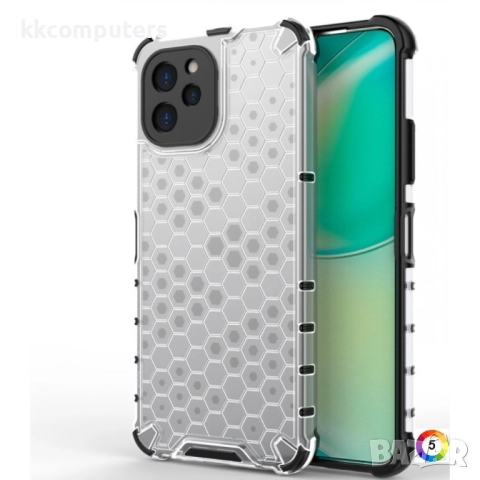 Huawei Nova Y61 Силиконов Калъф Honeycomb TPU и Протектор, 19,90 лв, снимка 7 - Калъфи, кейсове - 52732493