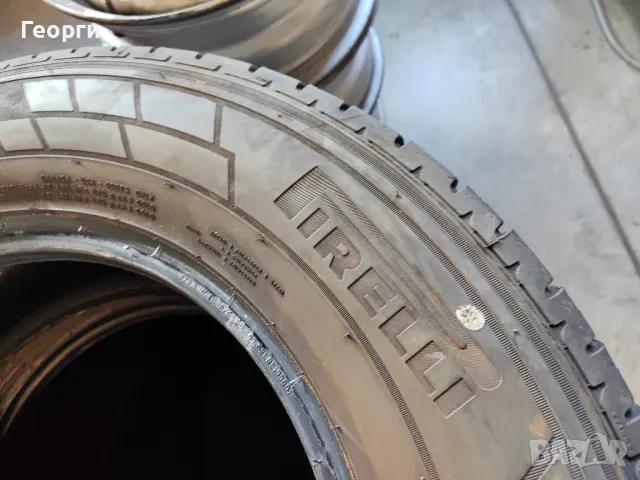 4бр.летни гуми 215/70/15C Pirelli, снимка 4 - Гуми и джанти - 47671860