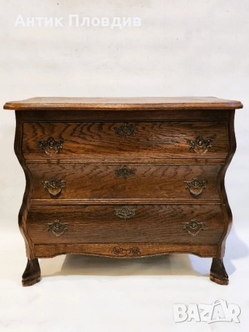 Класически скрин с три чекмеджета, снимка 2 - Скринове - 52737450