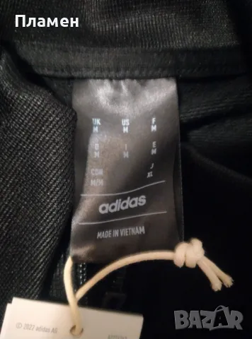 Анцуг, спортен екип комплект Adidas Basic 3-Stripes IC6747 Черен Regular Fit M размер, снимка 13 - Спортни дрехи, екипи - 48475405