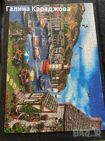 Пъзел Gibsons 1000 части , снимка 4 - Игри и пъзели - 54103343