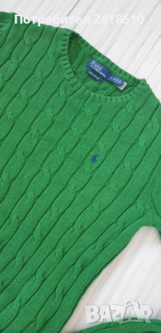 POLO Ralph Lauren Cable Pima Cotton Size M НОВО! ОРИГИНАЛ! Дамски Пуловер!, снимка 6 - Блузи с дълъг ръкав и пуловери - 52794242
