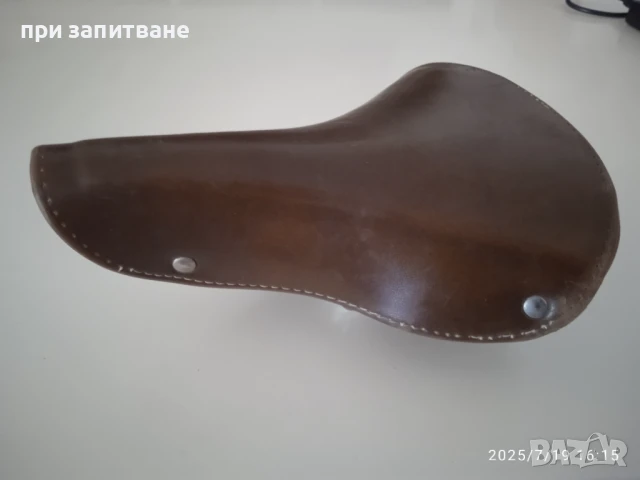 Стара, ретро седалка за велосипед Wittkop, made in Germany и стар предпазител над верига, снимка 4 - Аксесоари за велосипеди - 51074076