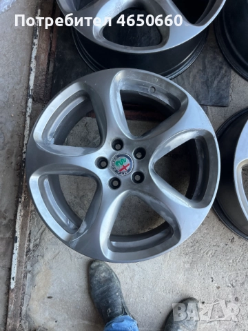 18 цолови алуминиеви джанти за Алфа Ромео, снимка 2 - Гуми и джанти - 52453144