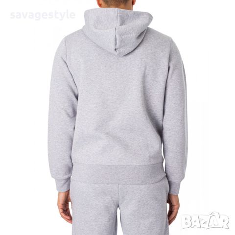 Мъжки спортен екип LOTTO Hooded Training Track Suit Melange Grey, снимка 3 - Спортни дрехи, екипи - 46705797