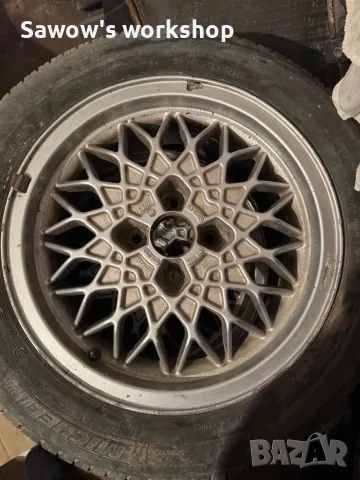 BBS RA 4x100 r15 golf mk2 gti, снимка 14 - Гуми и джанти - 45911247